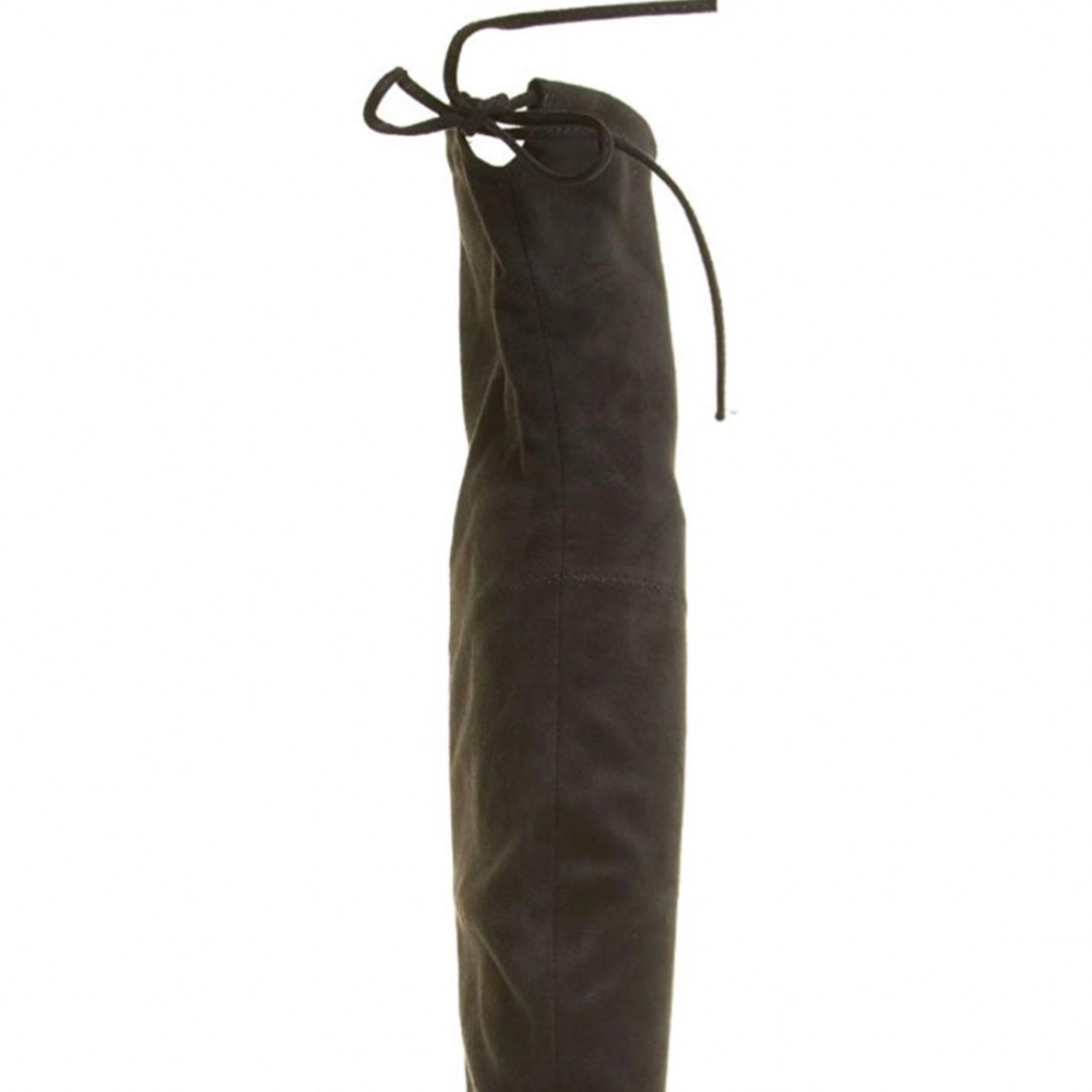 Black Over The Knee Boots - Picture 5 of 6